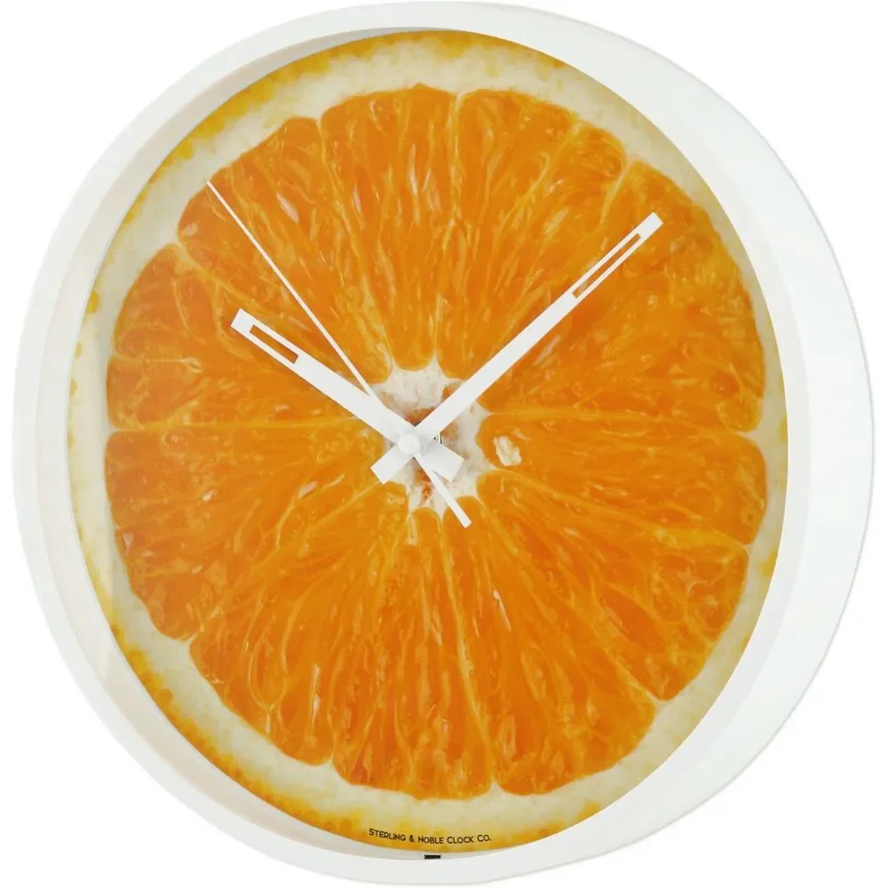 Plastic Wall Clock, approx. 11.5